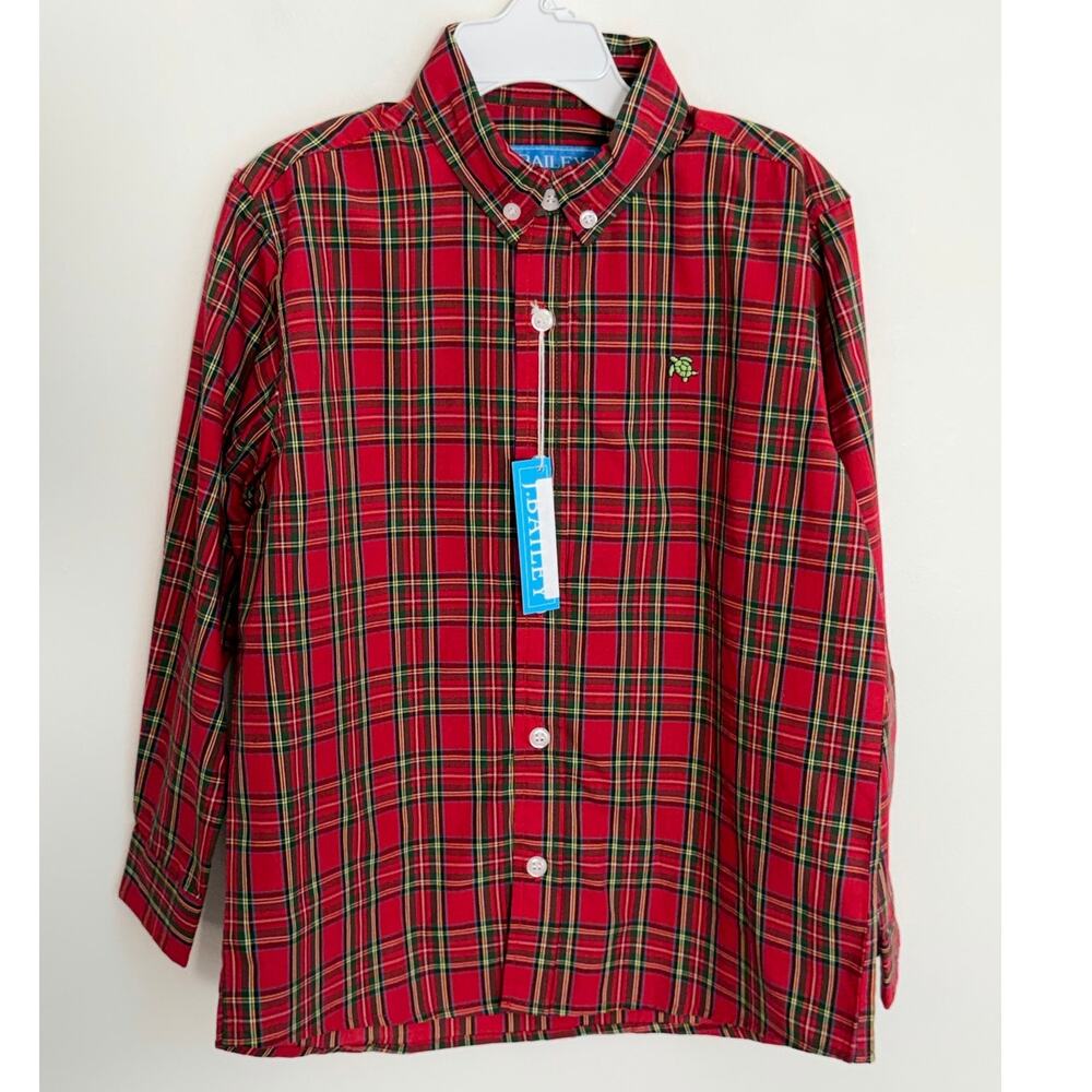 J. Bailey Roscoe Button Down Shirt - Tartan NWT size 5